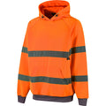 Hi VIz Hoodie Orange
