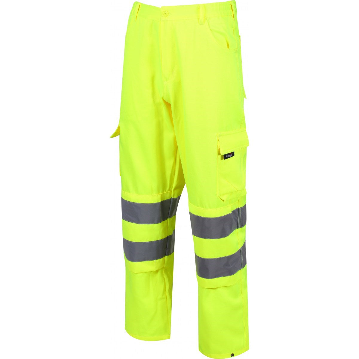 Hi Viz Cargo Trousers Yellow