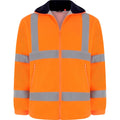 Mesh Lined Polar Lined Hi Viz Fleece Orange