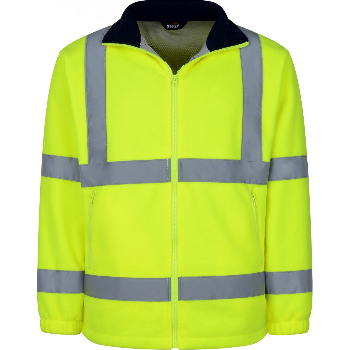 Mesh Lined Polar Lined Hi Viz Fleece Yellow