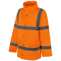 Traega Hi Viz Parka Jacket -Orange