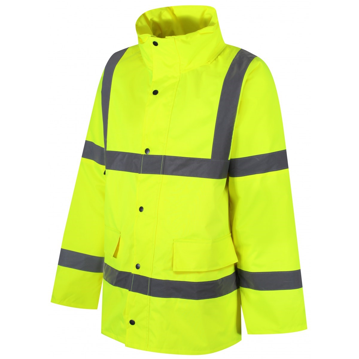 Traega Hi Viz Parka Jacket - Yellow