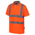 Hi Viz Cool Polo Shirt Orange