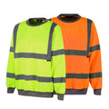 Hi Viz Sweatshirt Orange