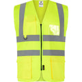 TWC04 EXECUTIVE HI VIZ VEST YELLOW